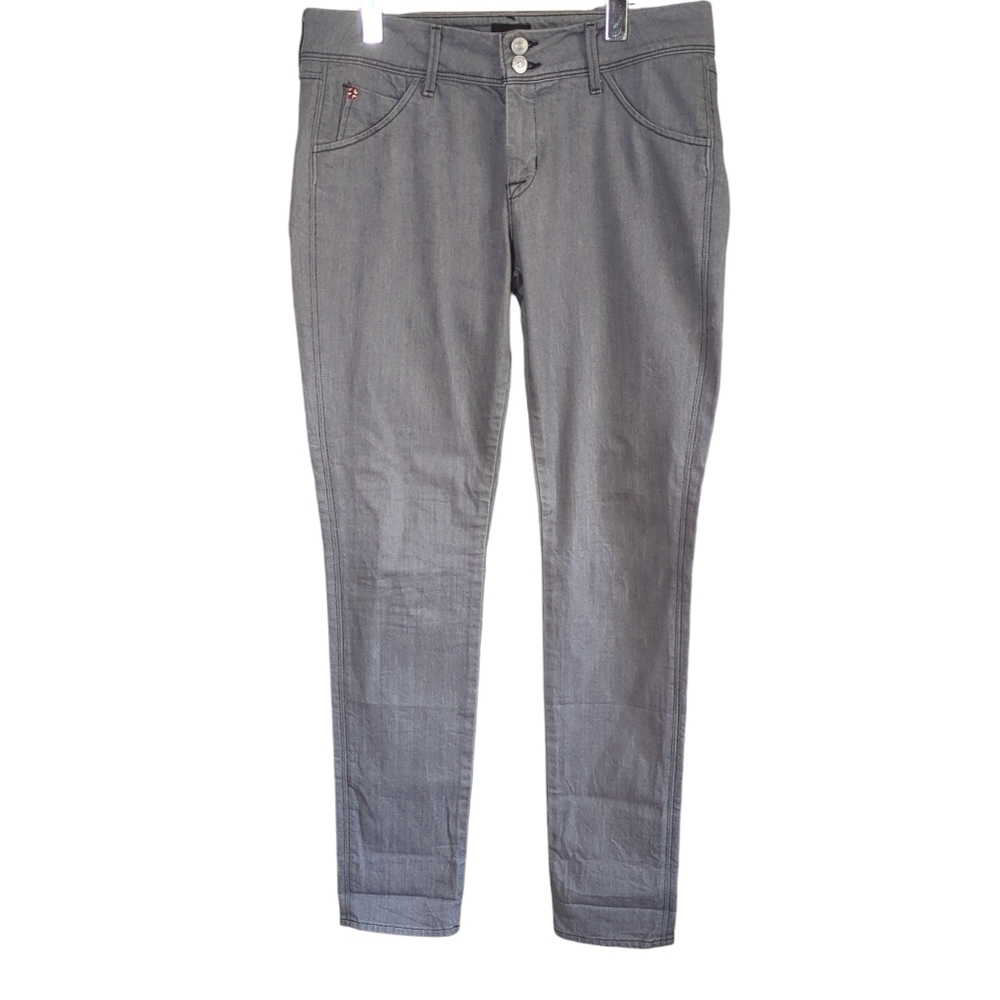 Hudson Collin Flap Gray Skinny Jeans‎ Women's Size 29 Long